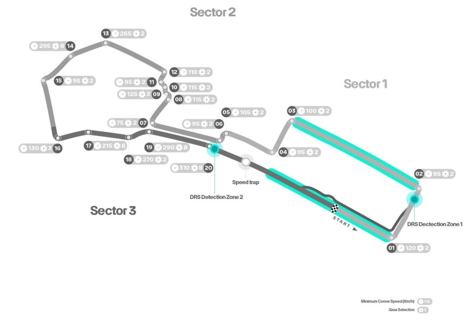 道的新城区, 荷较低下, 市封街赛道